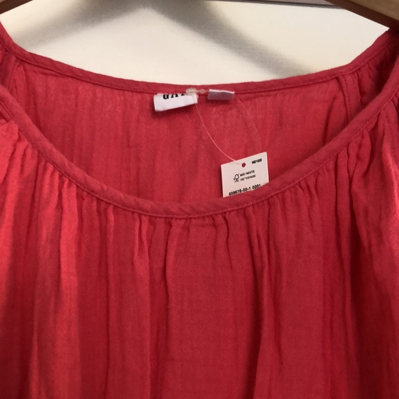 Gap Factory Gauze Flutter Sleeve MIDI Dress - Picture 4 of 11